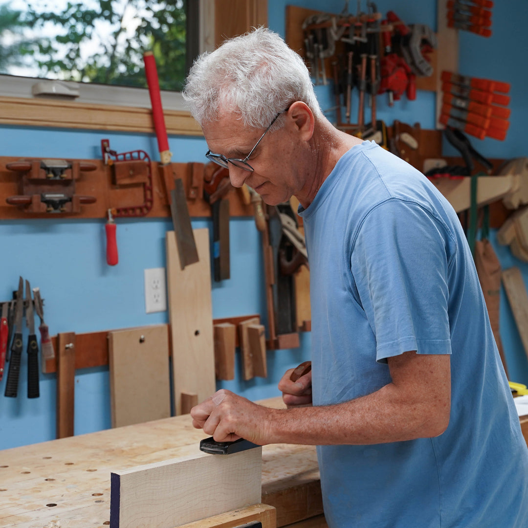 Photo of Alan in his workshop